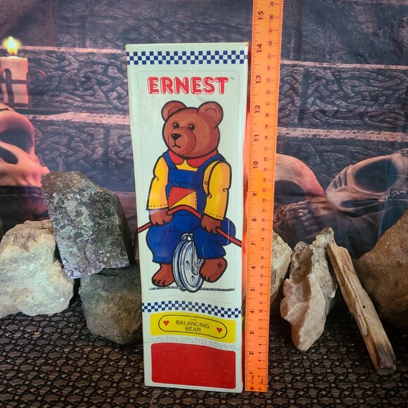 Ernest The Balancing Bear NEW OLD STOCK  pre 86 - Picture 3 of 10